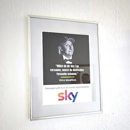 Διαμέρισμα Ferien-monteurwohnung Nom App2 Sky Terrasse High End